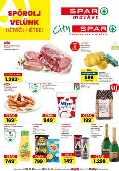 Előnézet Spar Market Akciós újság érvényes 2025.12.23.-tól