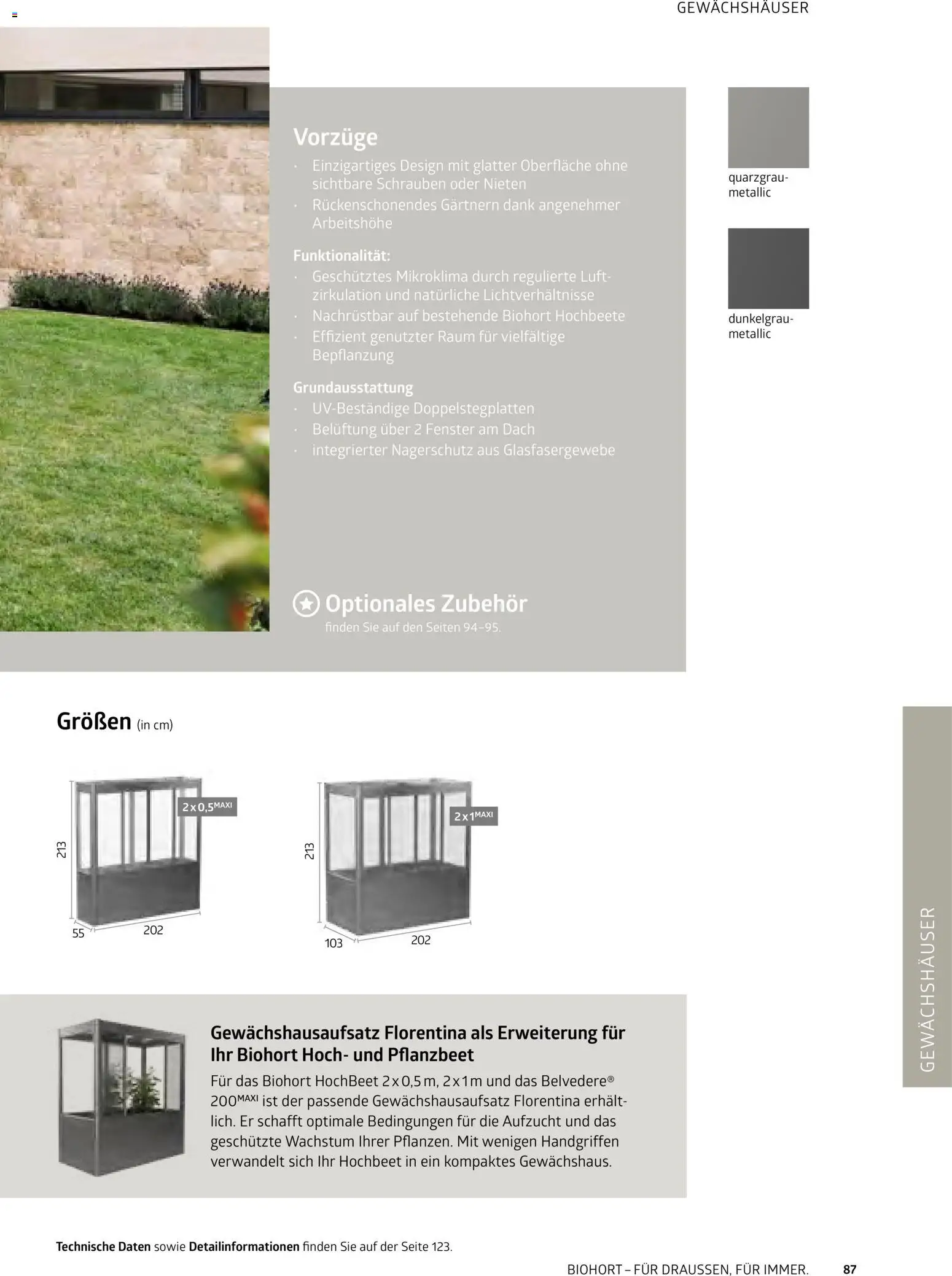 Dehner Biohort – Metall für Garten & Terrasse - Seite 87 - gültig ab 01.01.2026