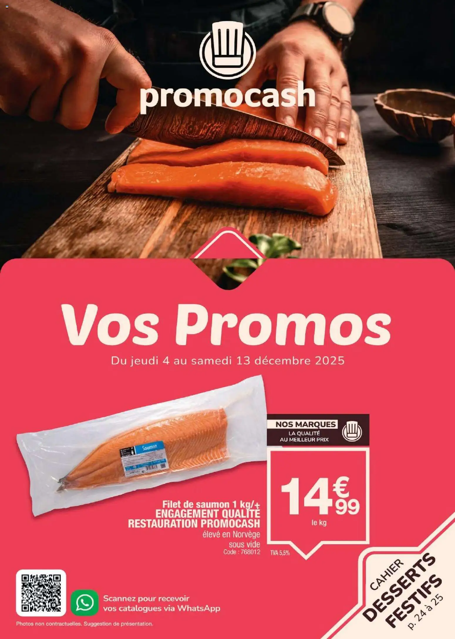 Promocash Vos Promos - page 1 - valable à partir du 04/12/2025
