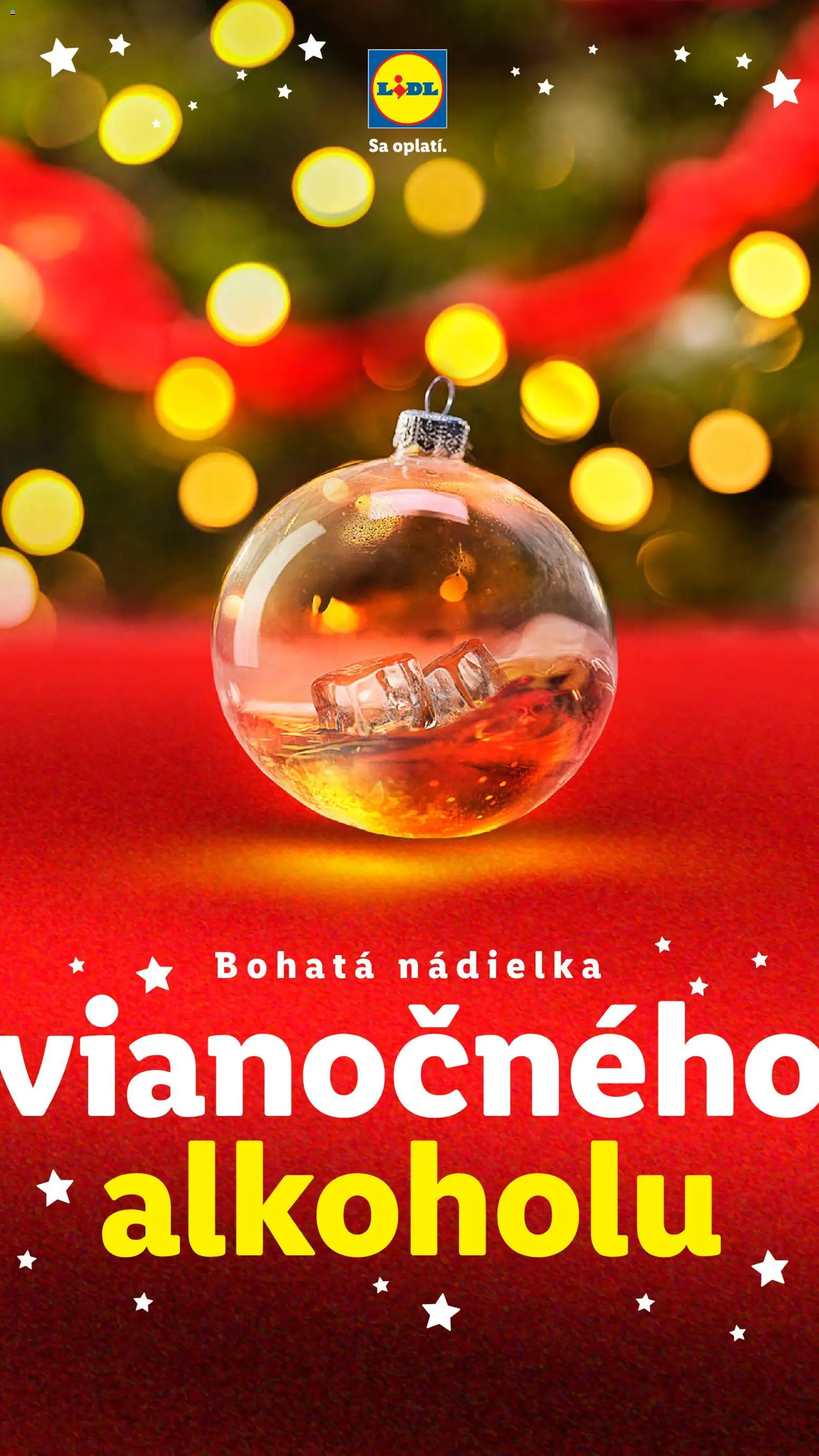 Lidl bohatá nádielka vianočného alkoholu - strana 1- platný od 01.12.2025