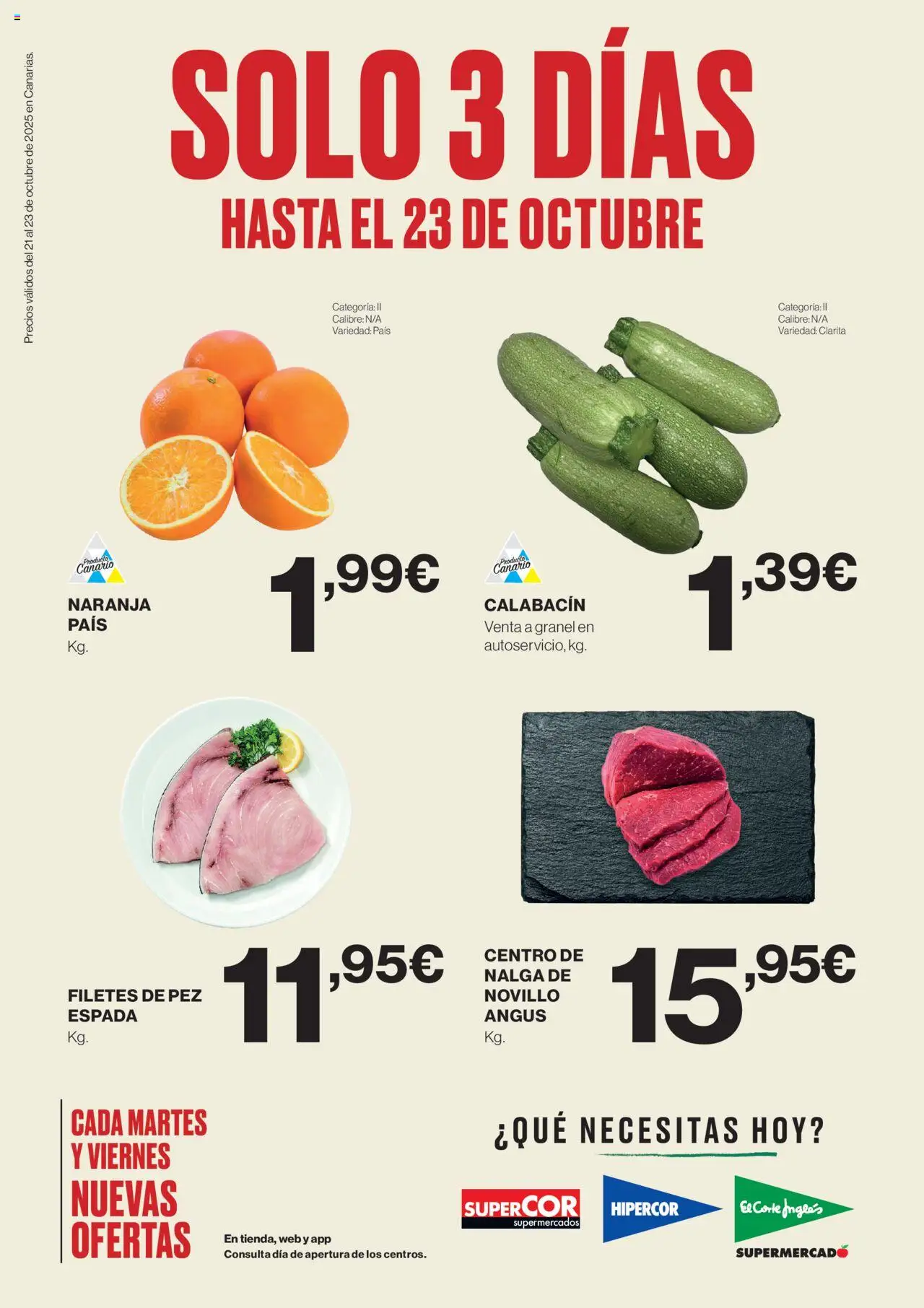 Supercor Canarias - Página de 1 - Válido desde 21/10/2025