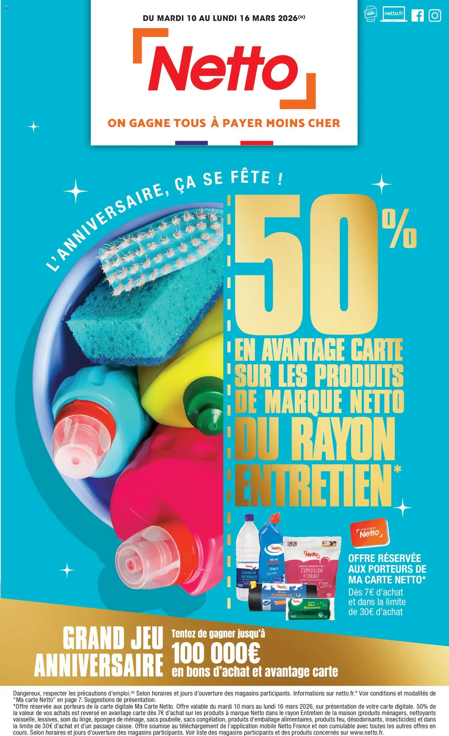 Netto catalogue - page 1 - valable à partir du 10/03/2026