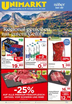 Vorschau Unimarkt Salzburg gültig ab 12.11.2025
