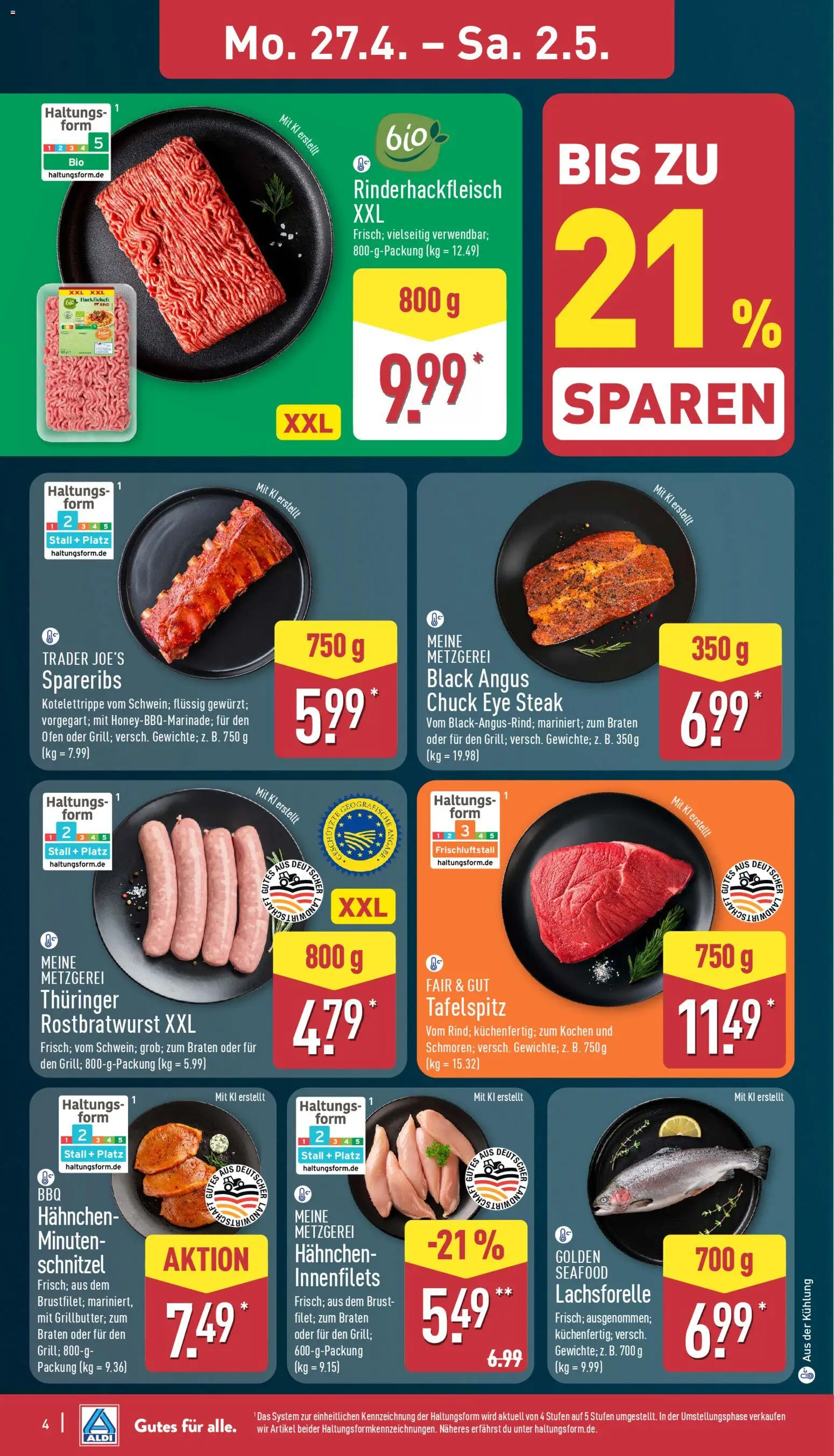 Aldi Prospekt 	 - Seite 4 - gültig ab 27.04.2026