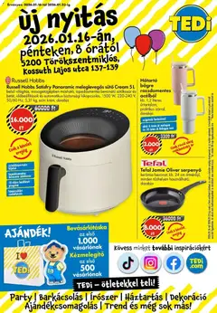 Előnézet TEDi Akciós újság érvényes 2026.01.16.-tól