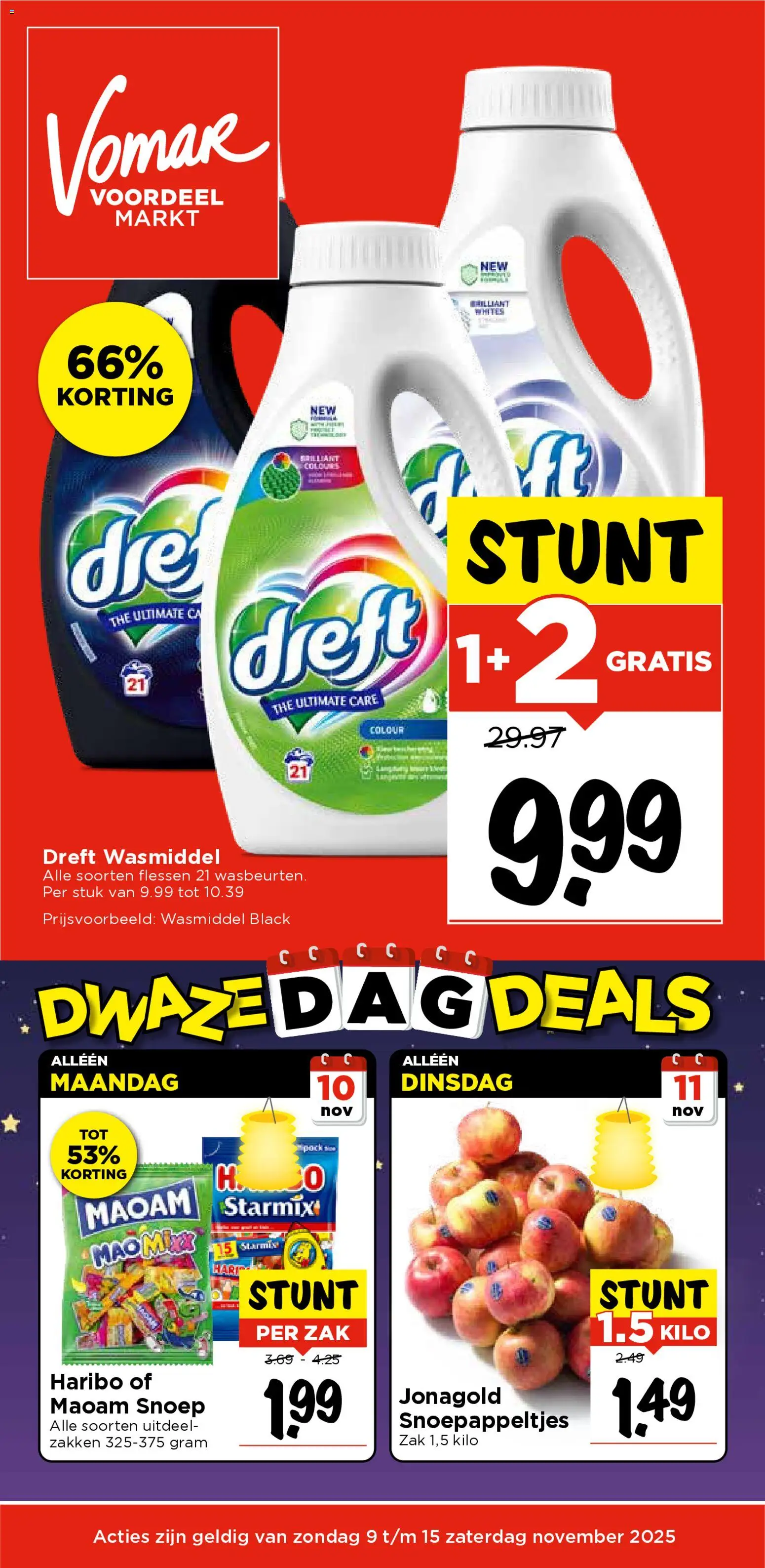 Vomar - Folder - pagina 1- geldig vanaf 09-11-2025