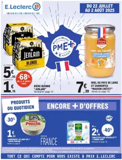 Aperçu E.Leclerc catalogue pour un monde engagé valable à partir du 22/07/2025