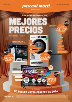 Vista previa del folleto Pascual Martí folleto válido desde 01/11/2025