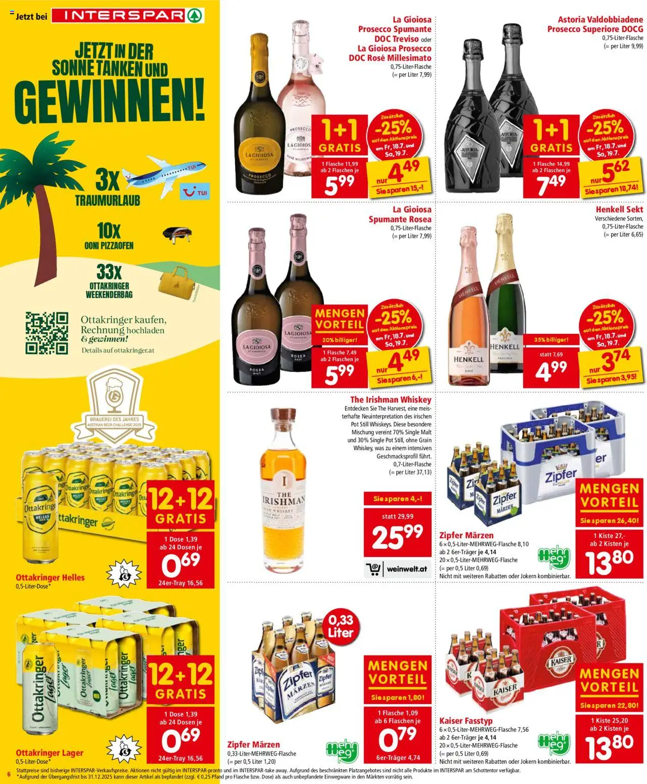 Interspar Flugblatt - Tirol - Seite 6- gültig ab 15.07.2025
