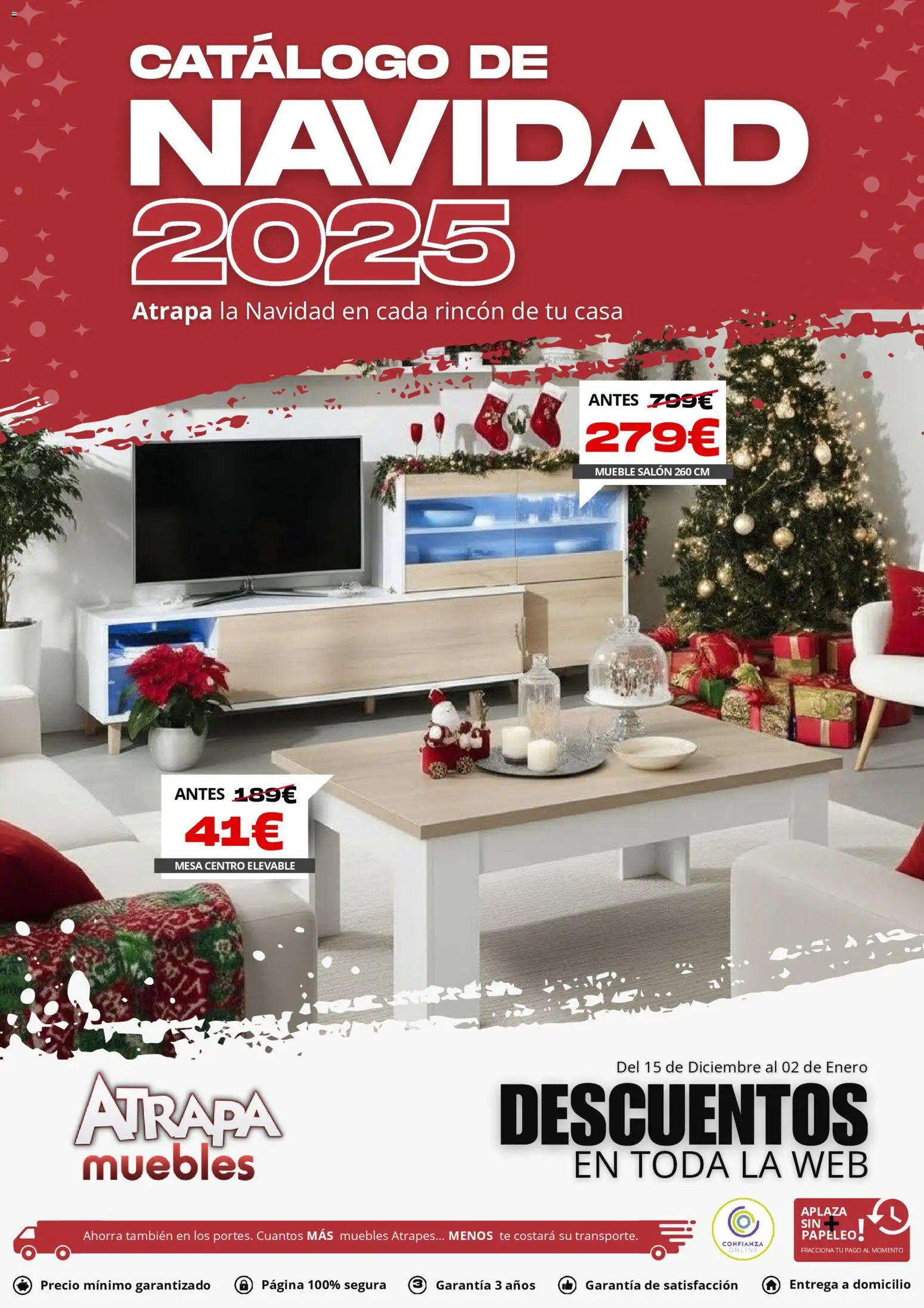 Atrapa Muebles - folleto - Página de 1 - Válido desde 15/12/2025