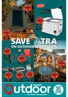 Preview Checkers - Outdoor July Month-End Promotion valid from 21/07/2025