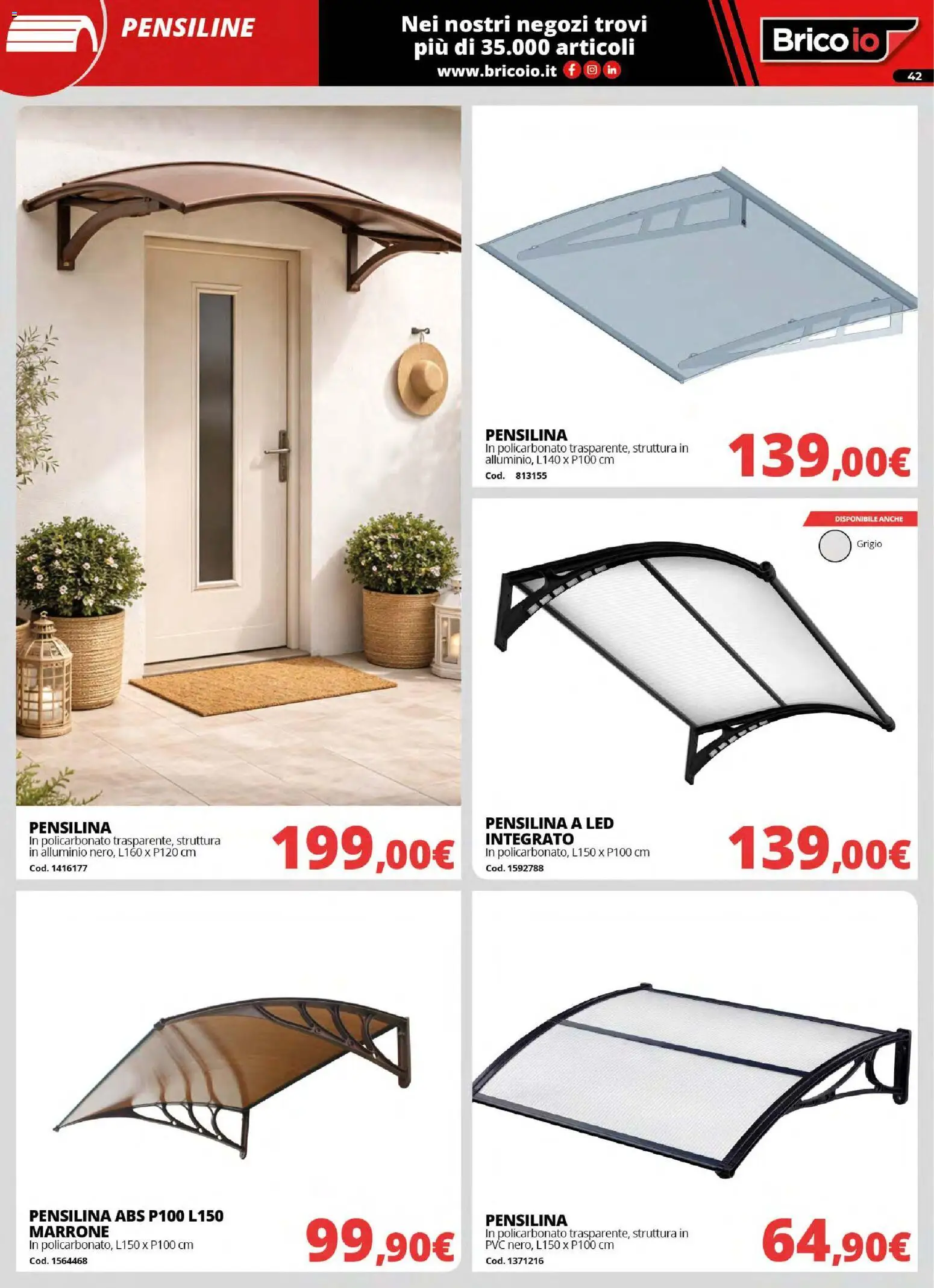 Brico io volantino - pagina 42 - valido dal 30/03/2026