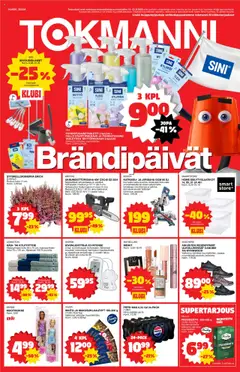 Esikatselu Tokmanni tarjoukset voimassa alkaen 15/09/2025