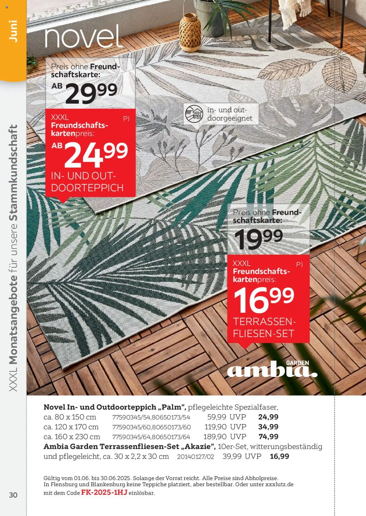 XXXL Lutz Freundschaftskartenjournal - Seite 30 - gültig ab 01.02.2025