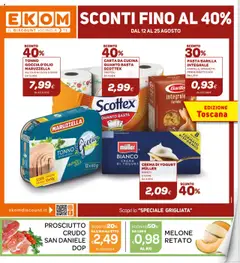 Anteprima Ekom Toscana catalogo valida dal 12/08/2025