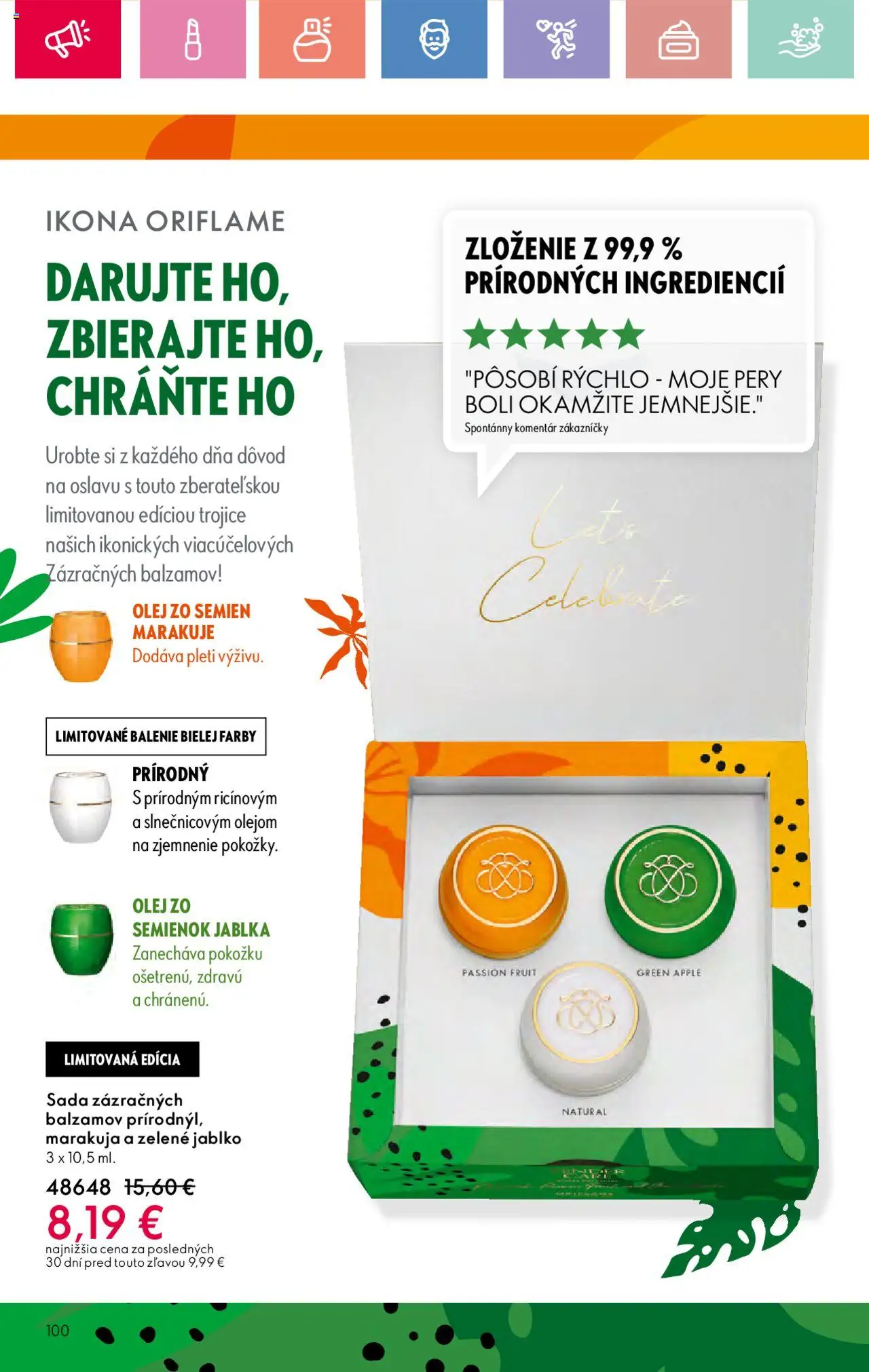 Katalóg Oriflame 10 2025 - strana 100- platný od 06.07.2025