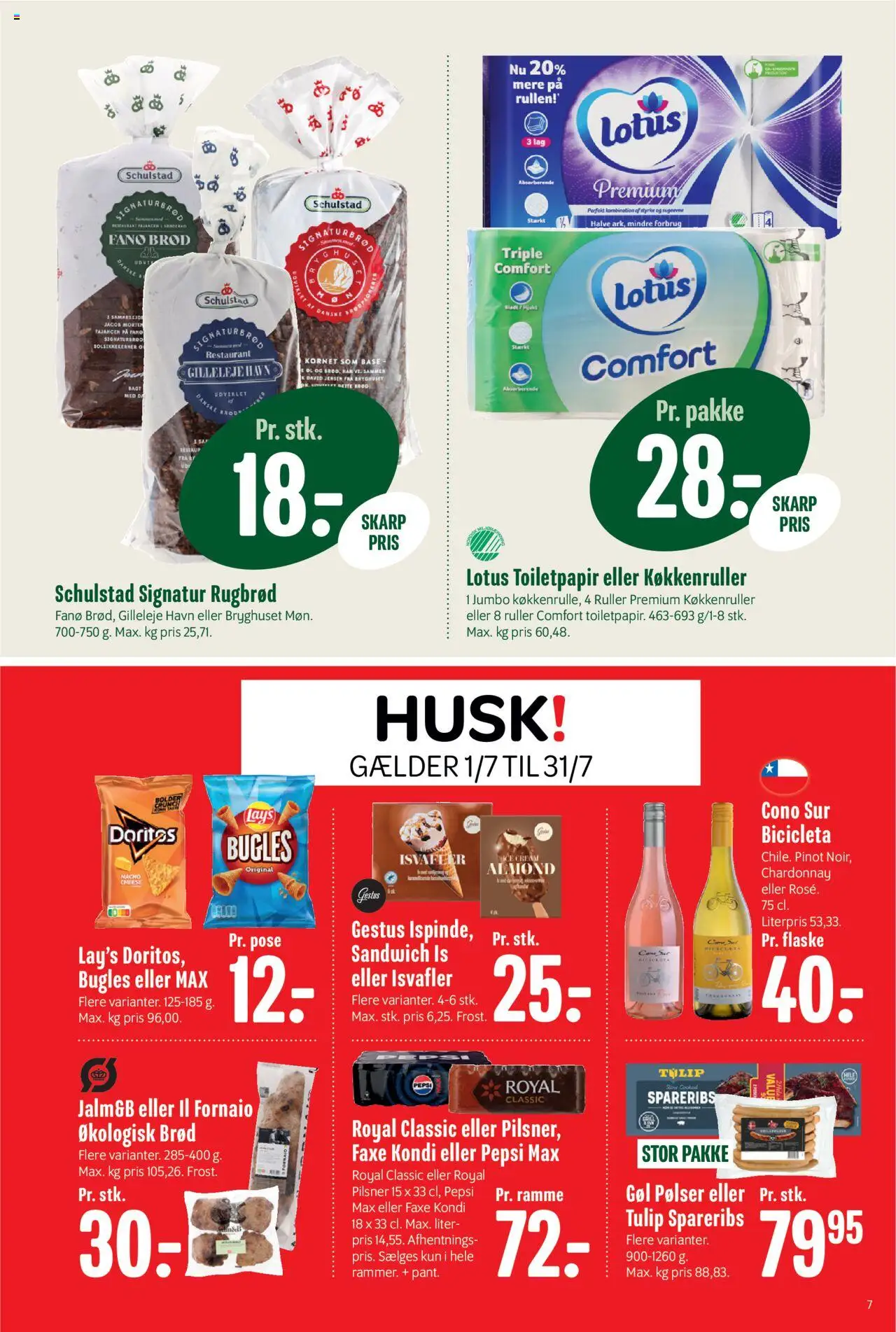 Min Købmand - Tilbudsavis - side 7- gyldig fra 18/07/2025
