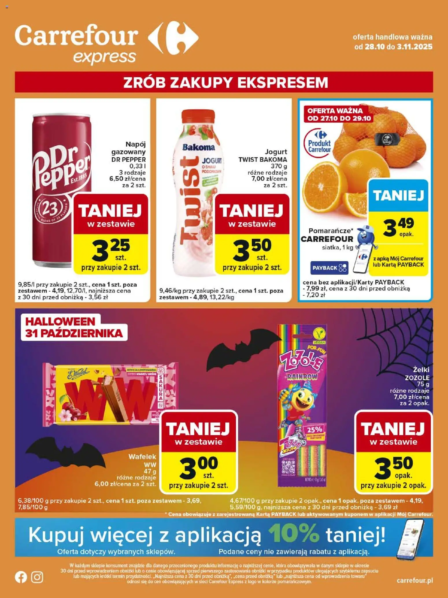 Carrefour Gazetka - Express - strona 1- ważny od 28.10.2025