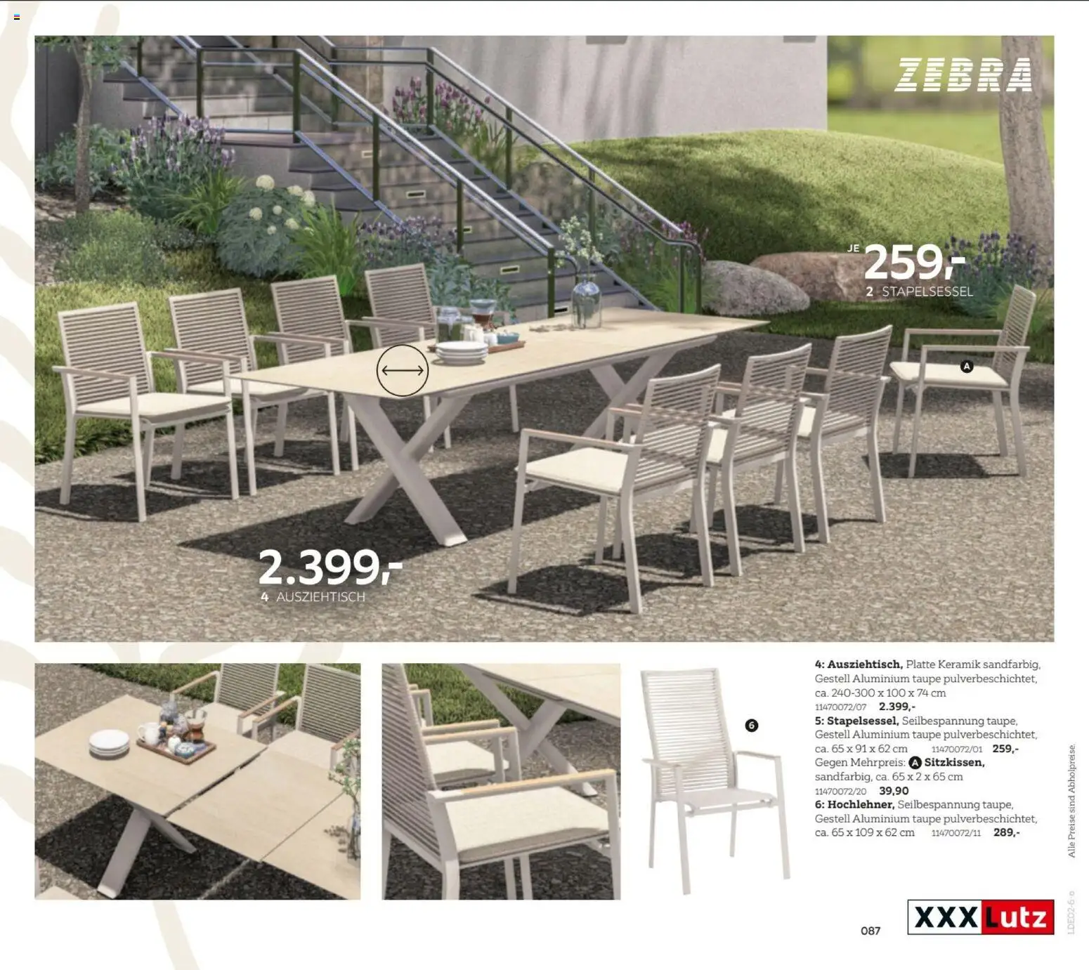 XXXL Lutz My Home Garten - Seite 87 - gültig ab 23.02.2026