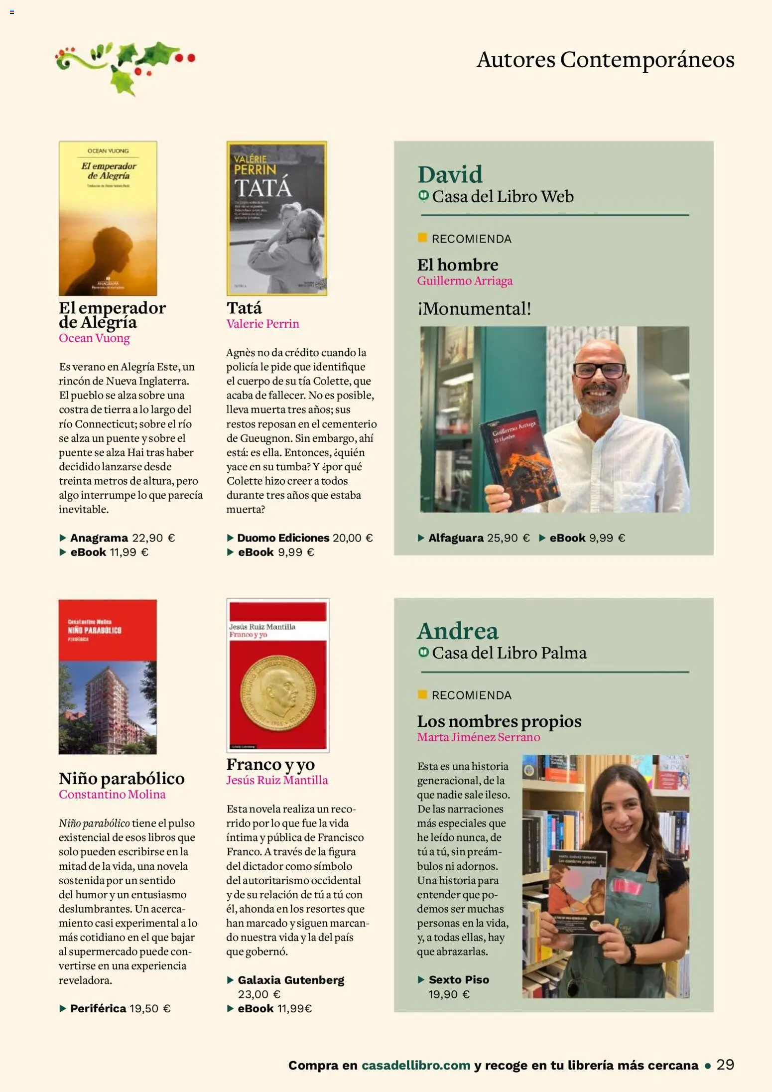 Casa del libro folleto - Página de 29 - Válido desde 01/11/2025