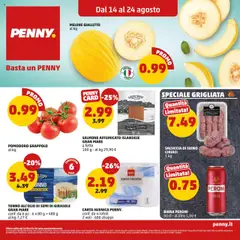 Anteprima Volantino PENNY	 valida dal 14/08/2025