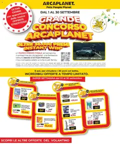 Anteprima Volantino Arcaplanet	 valida dal 01/10/2025