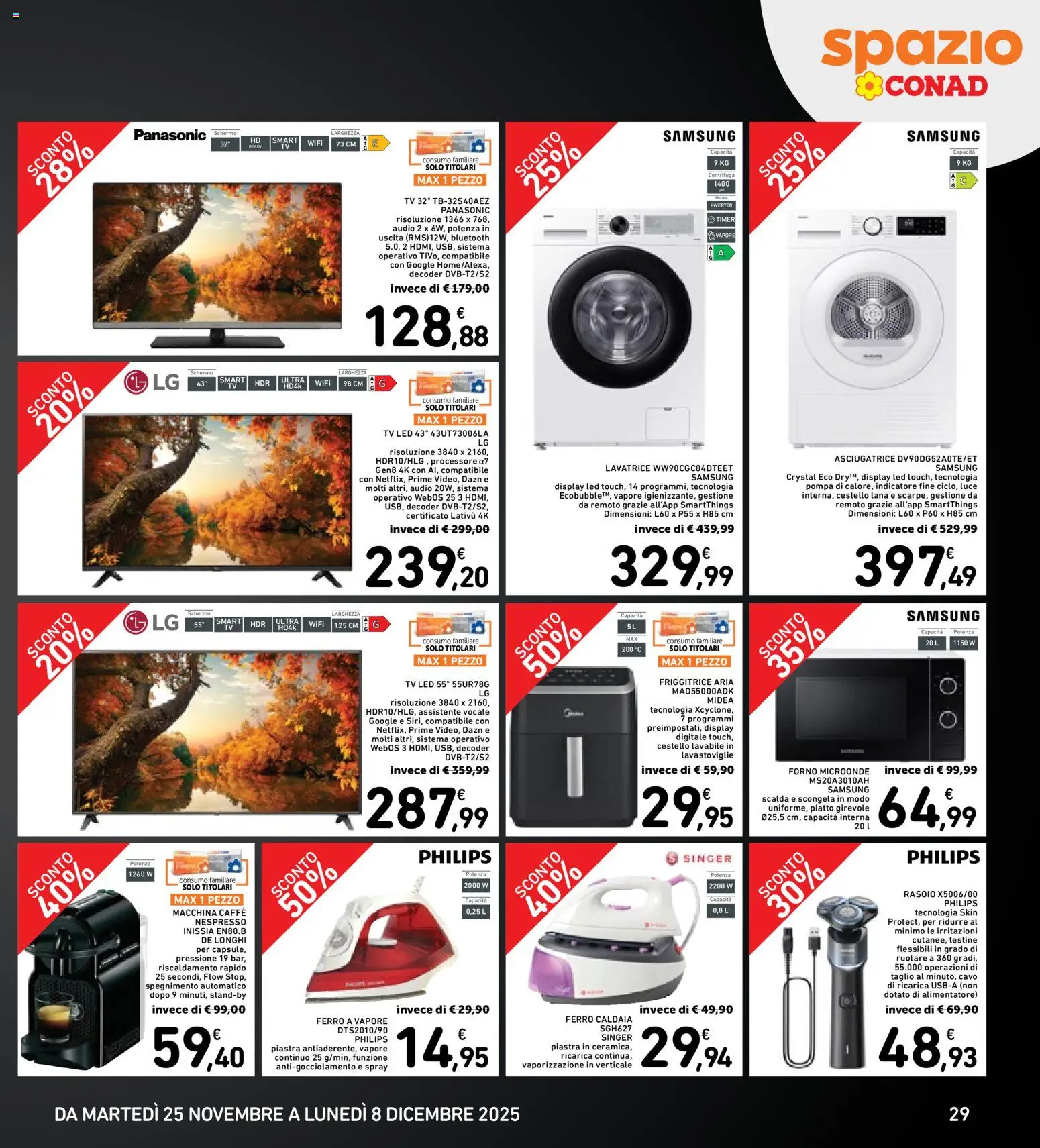 Spazio Conad - Black Friday - pagina 29 - valido dal 25/11/2025