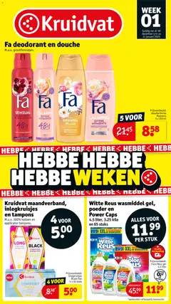 Kruidvat - Folder week 1 geldig vanaf 30-12-2025