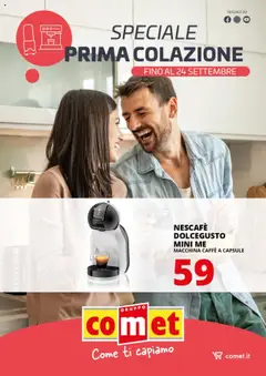 Anteprima Comet Colazione catalogo valida dal 15/09/2025