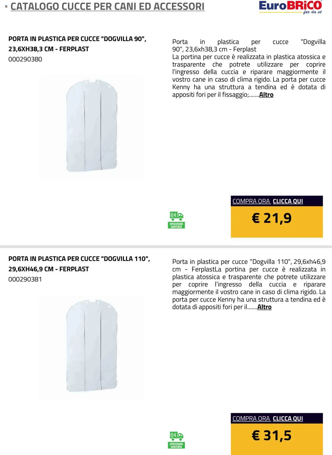 Eurobrico Cucce catalogo - pagina 19 - valido dal 15/07/2025