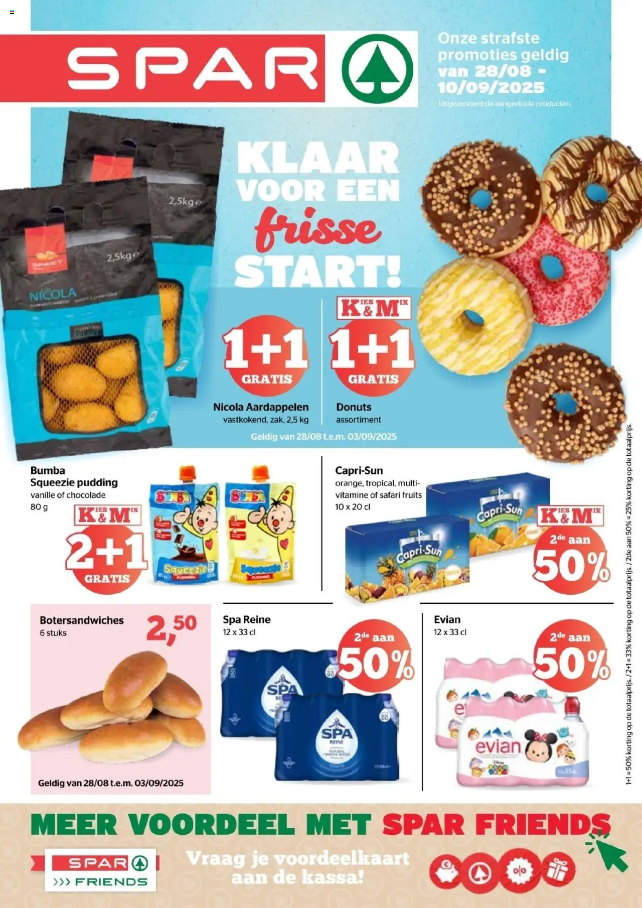 Spar - Folder week 35- 36 - pagina 1- geldig vanaf 28/08/2025