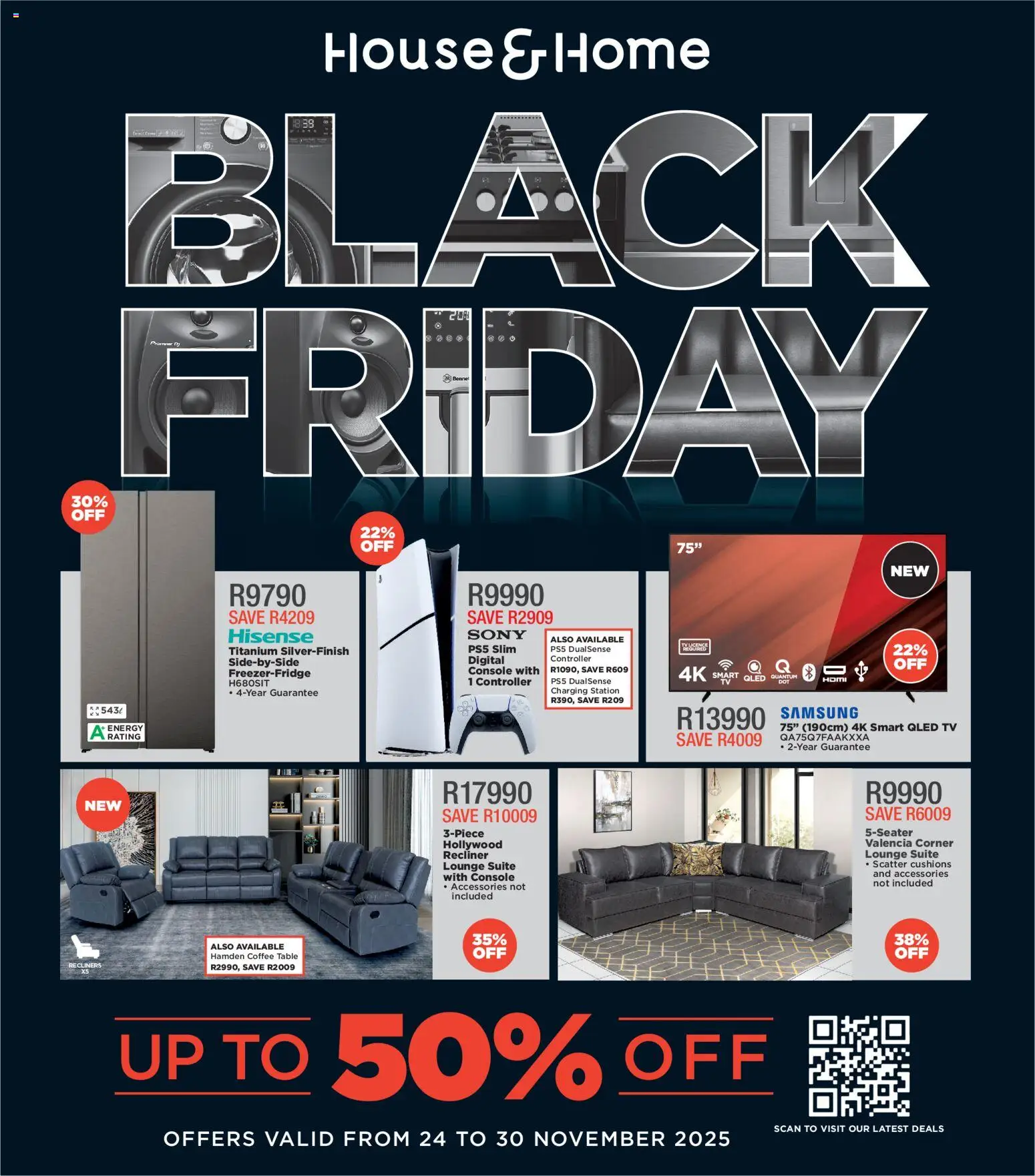 House and Home Black Friday - page 1- valid from 24/11/2025