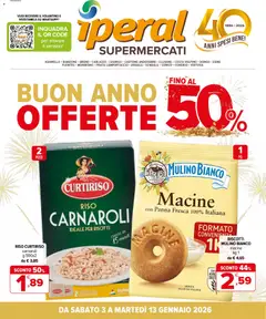 Anteprima Volantino Iperal	 valida dal 03/01/2026
