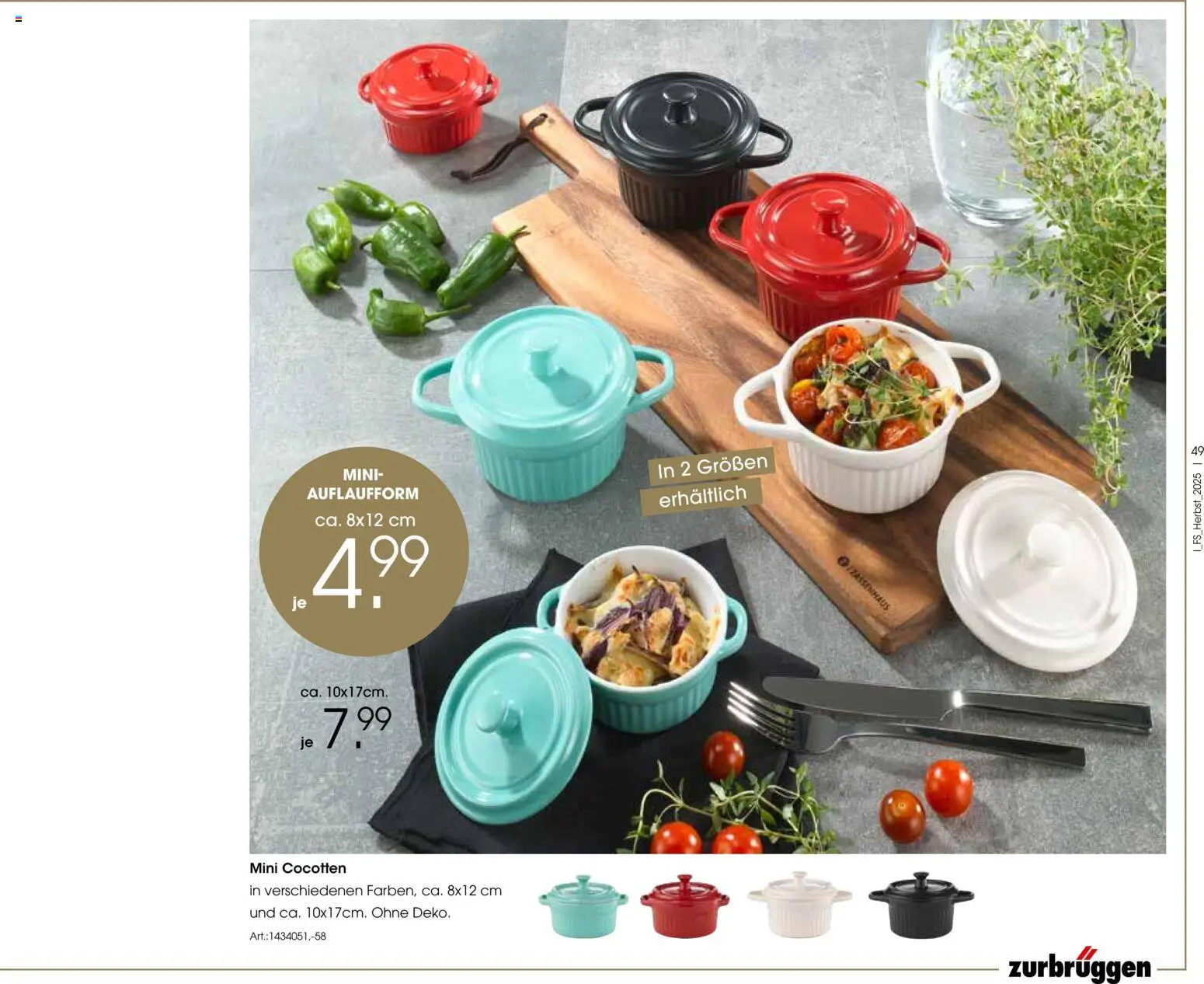 Zurbrüggen Trend-Journal Herbst - Seite 49 - gültig ab 21.10.2025