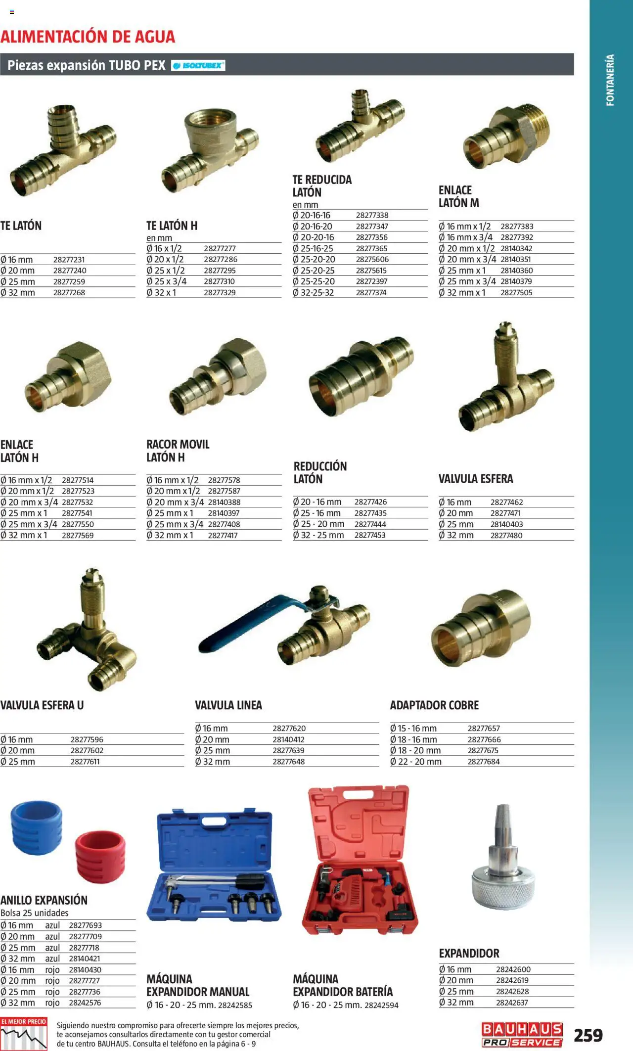 Bauhaus - ProService  - Página de 259 - Válido desde 24/02/2025