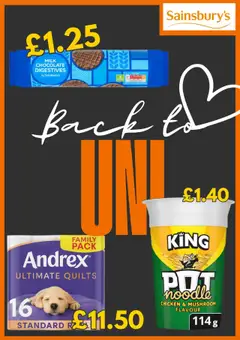 Sainsbury's - Weekly offers valid from 19/08/2025