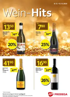 Vorschau Prodega Aktionen Wein-Hits gültig ab 08.12.2025