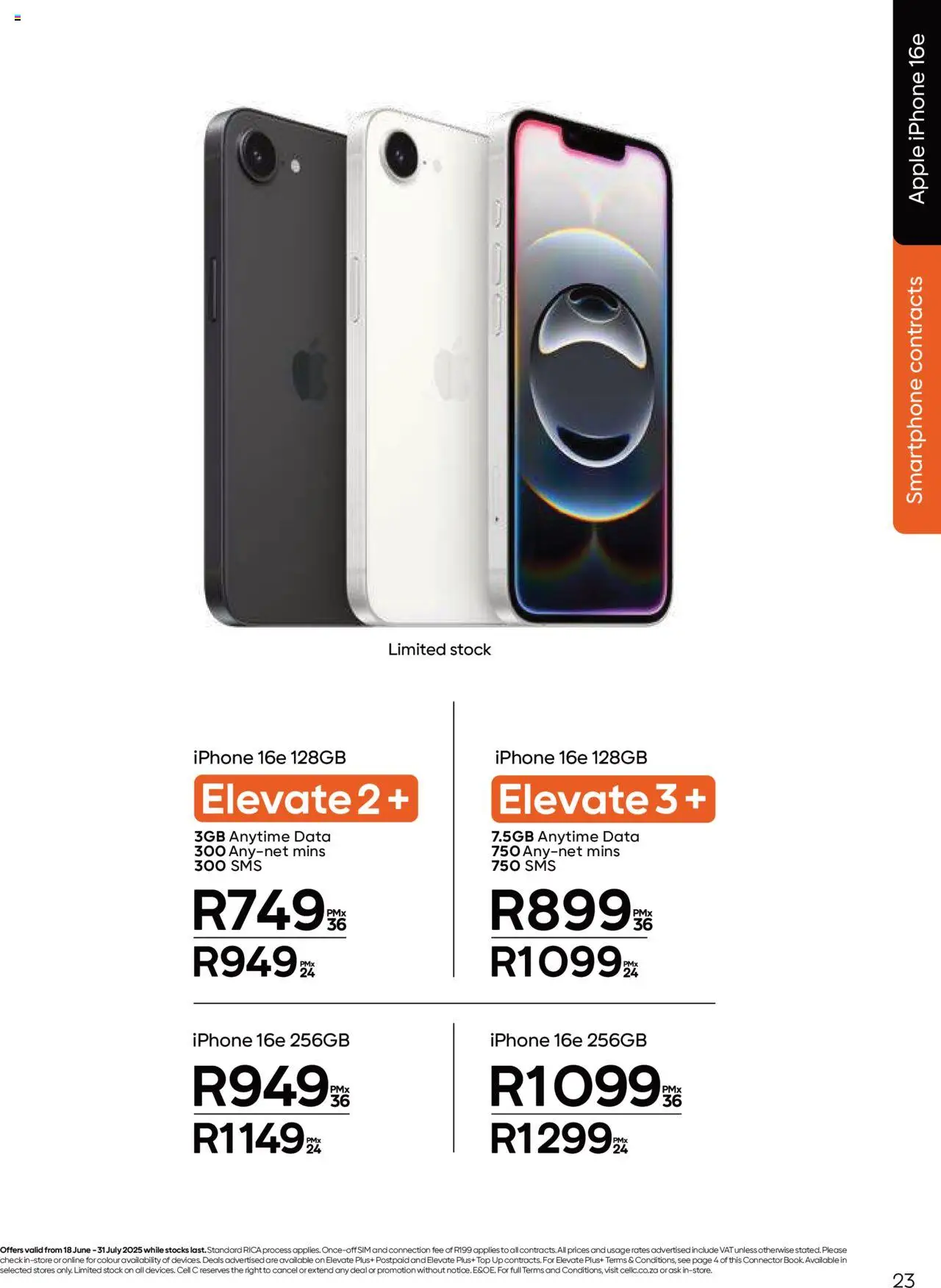 Cell C - Contract Deals - page 23- valid from 18/06/2025