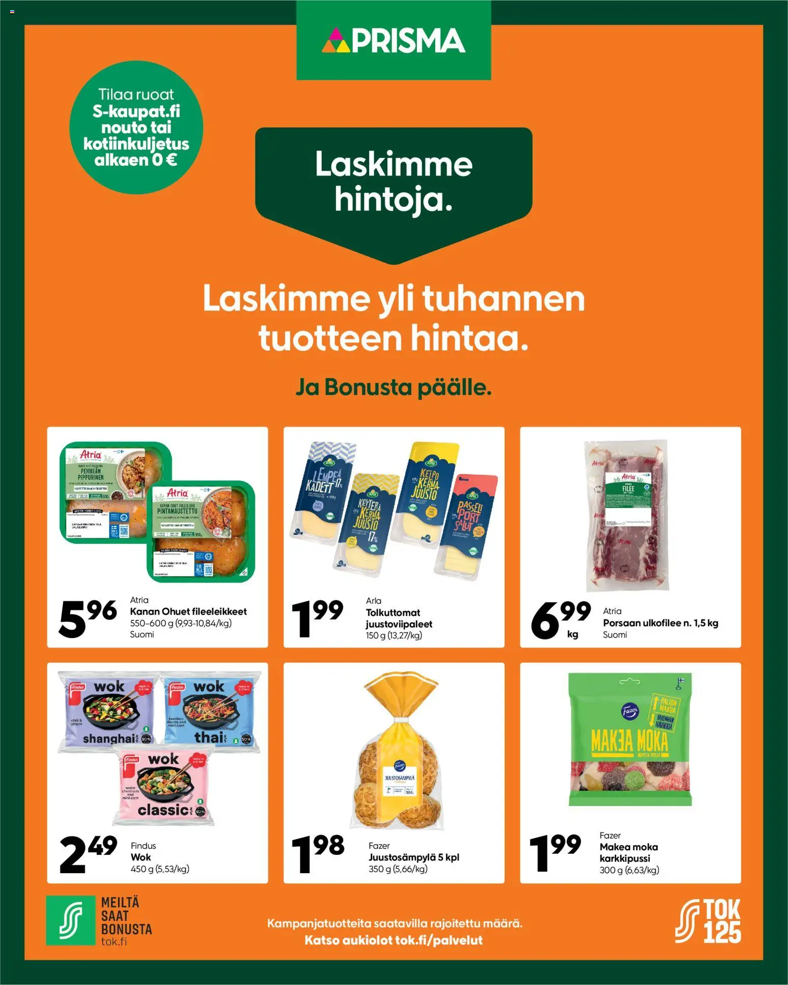 Prisma tarjoukset - sivu 1- voimassa alkaen 04/03/2026