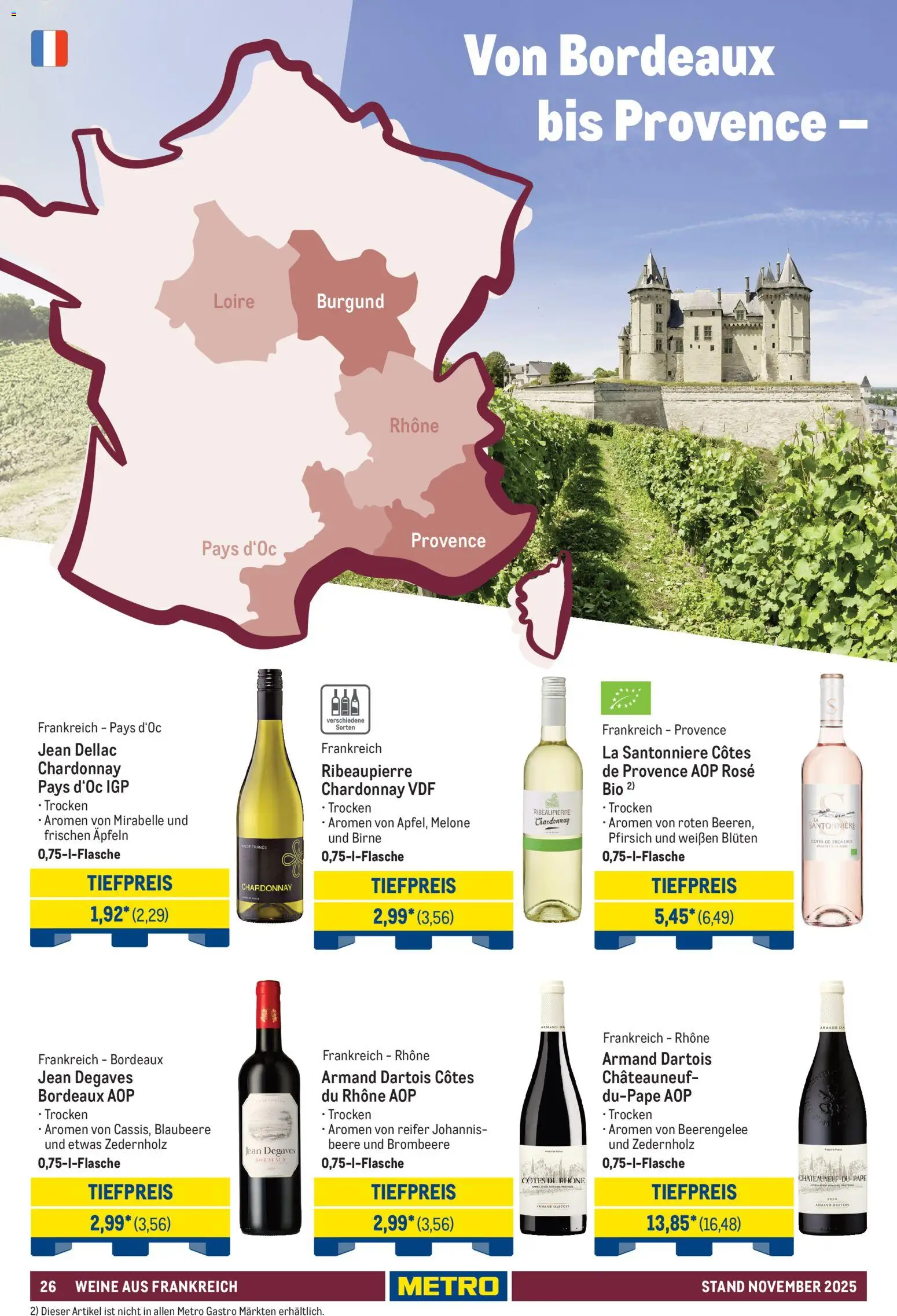 Metro - Hauswein-Katalog - Seite 26 - gültig ab 12.11.2025