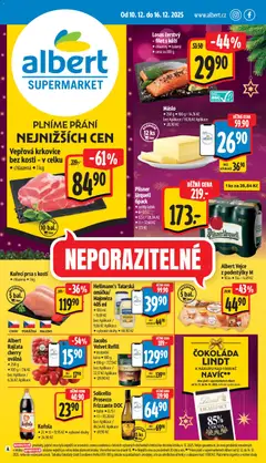 Náhled Albert leták - Supermarket platný od 10.12.2025
