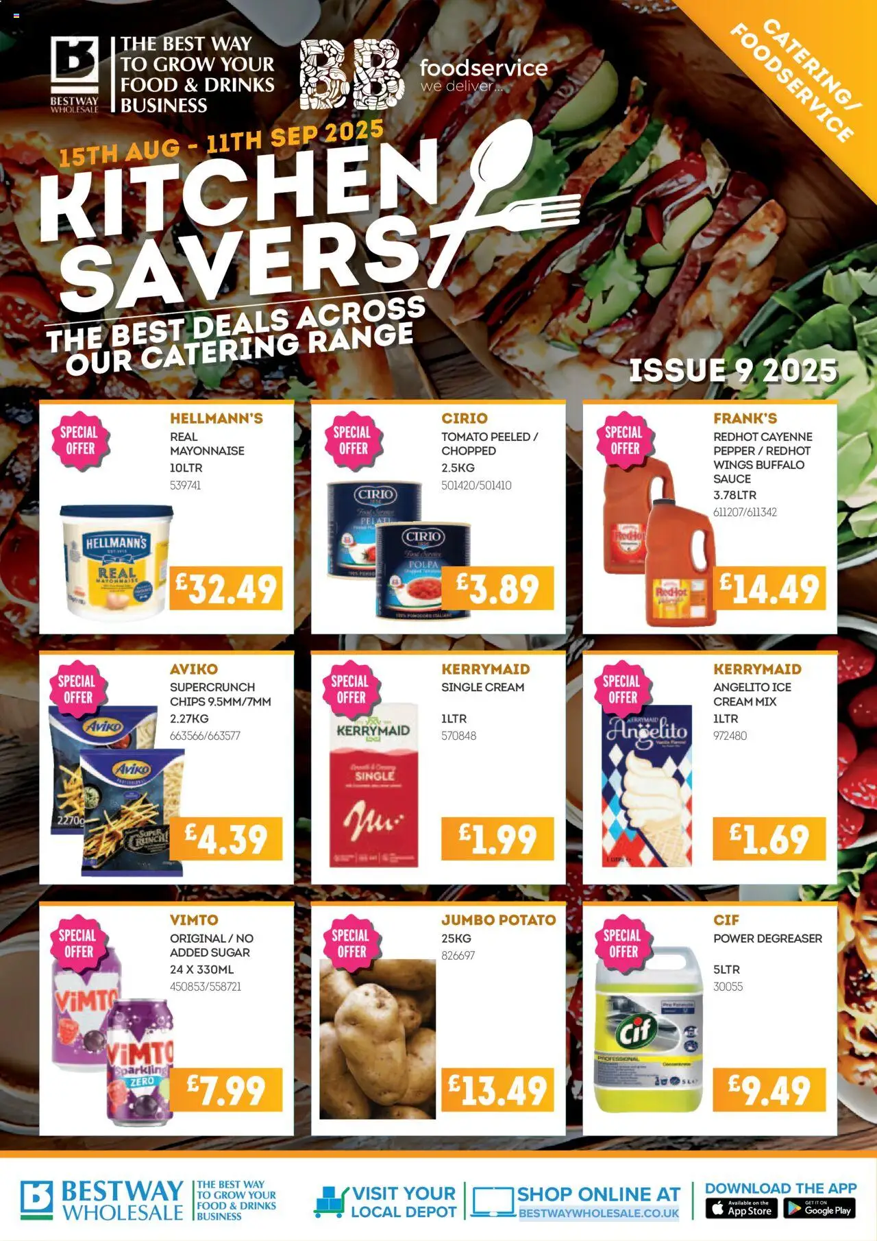 Bestway - All deals in one place, tailored for catering businesses. - page 1- valid from 15/08/2025