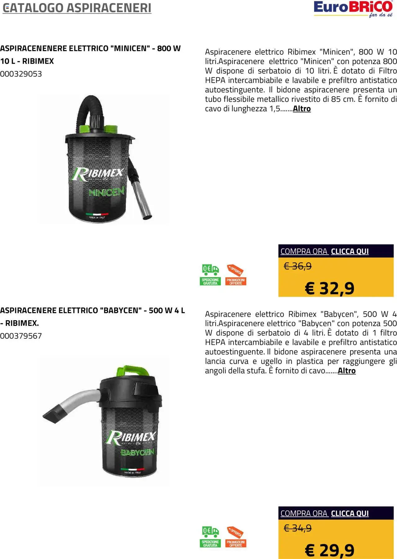 Eurobrico Aspiraceneri catalogo - pagina 15 - valido dal 23/07/2025