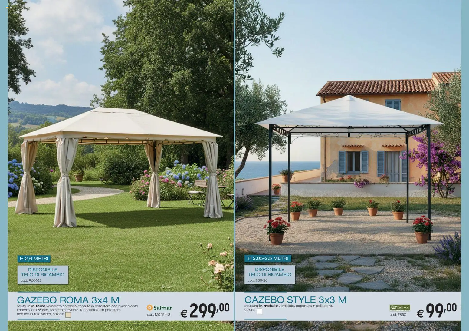 Brico OK volantino Ombrelloni, Gazebo, Tende da Sole - pagina 9 - valido dal 05/03/2026