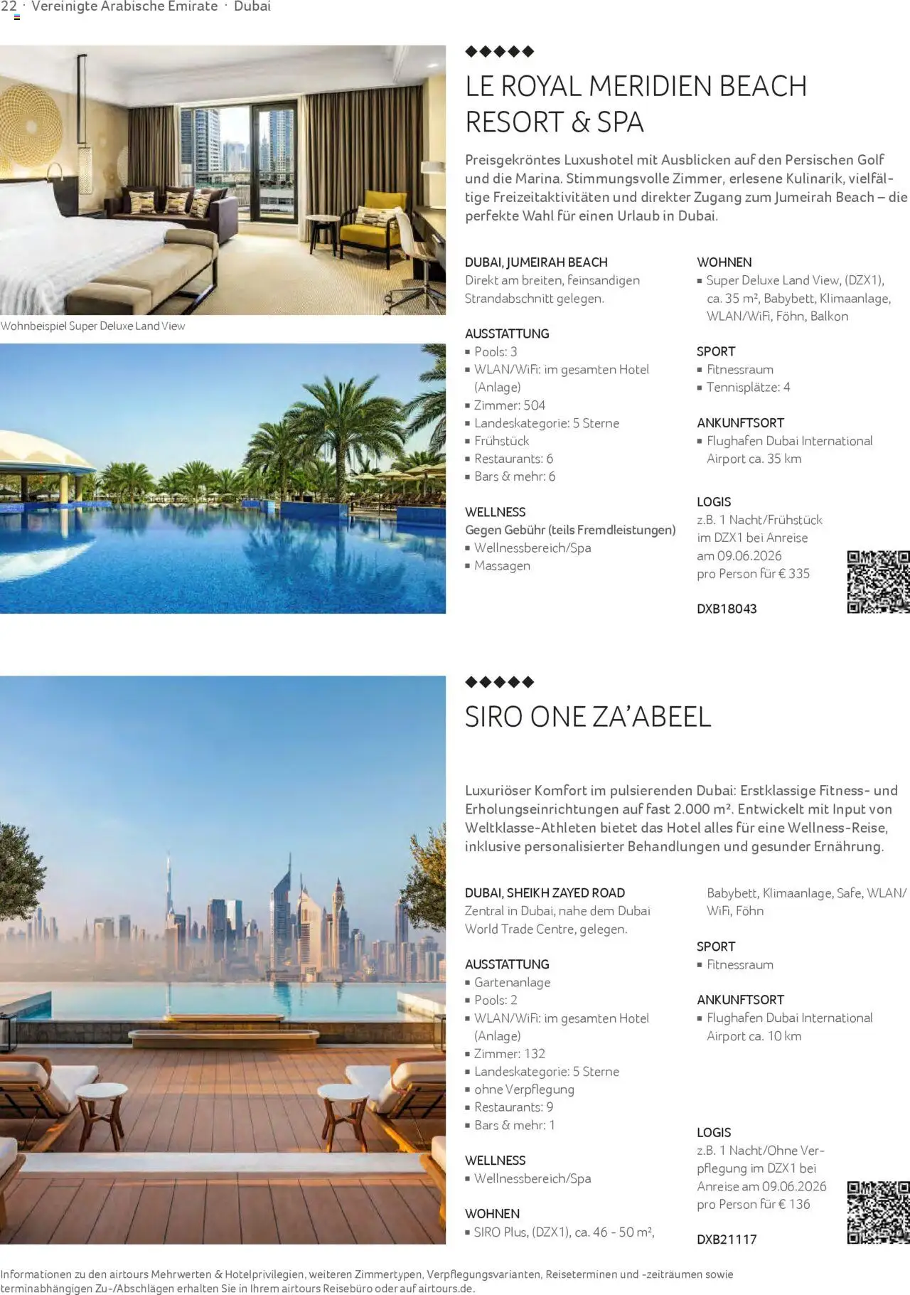 TUI airtours Katalog  Erstklassige Fernreisen 2025/26 - Seite 22 - gültig ab 01.11.2025