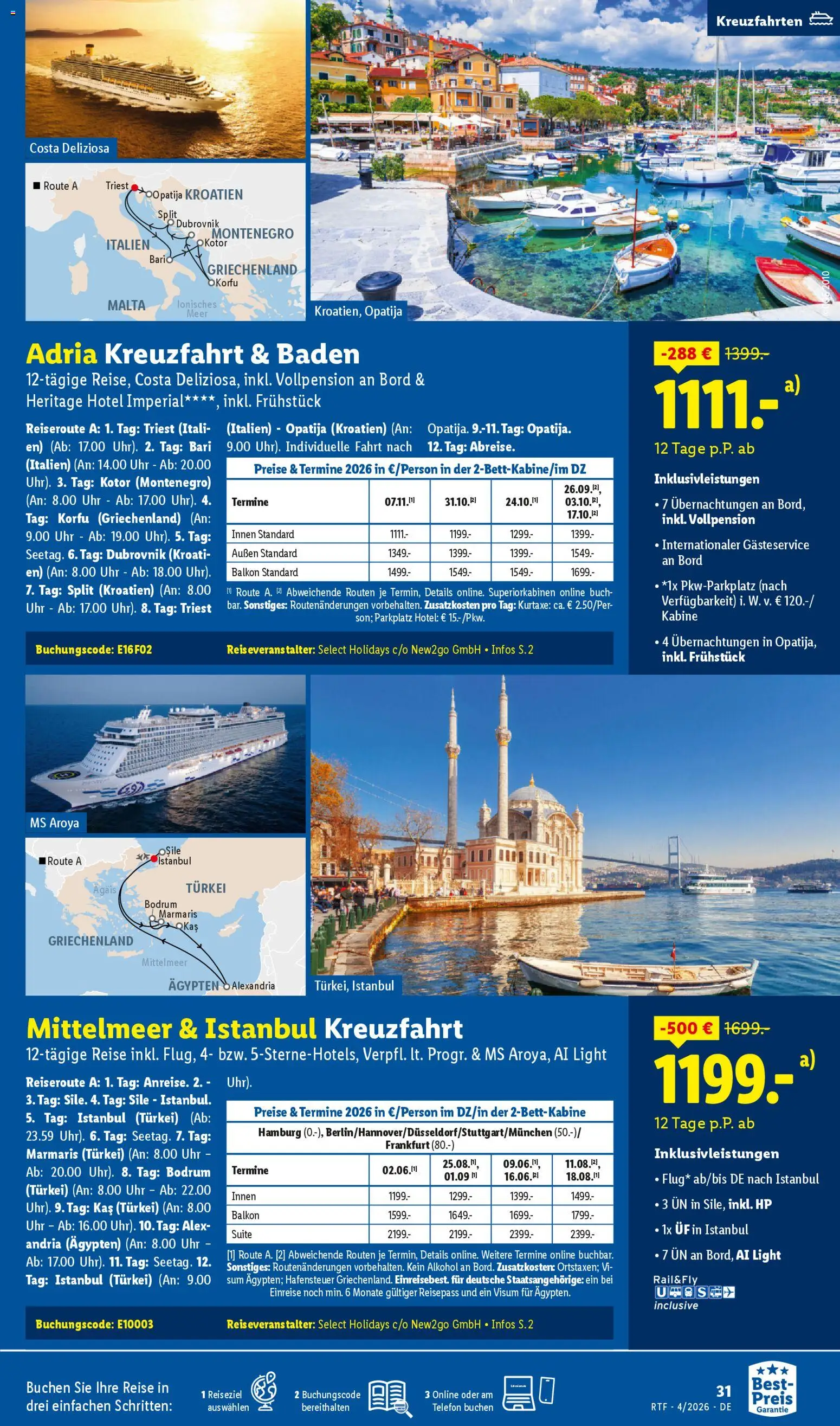 Lidl Reisen Prospekt 	 - Seite 31 - gültig ab 11.04.2026