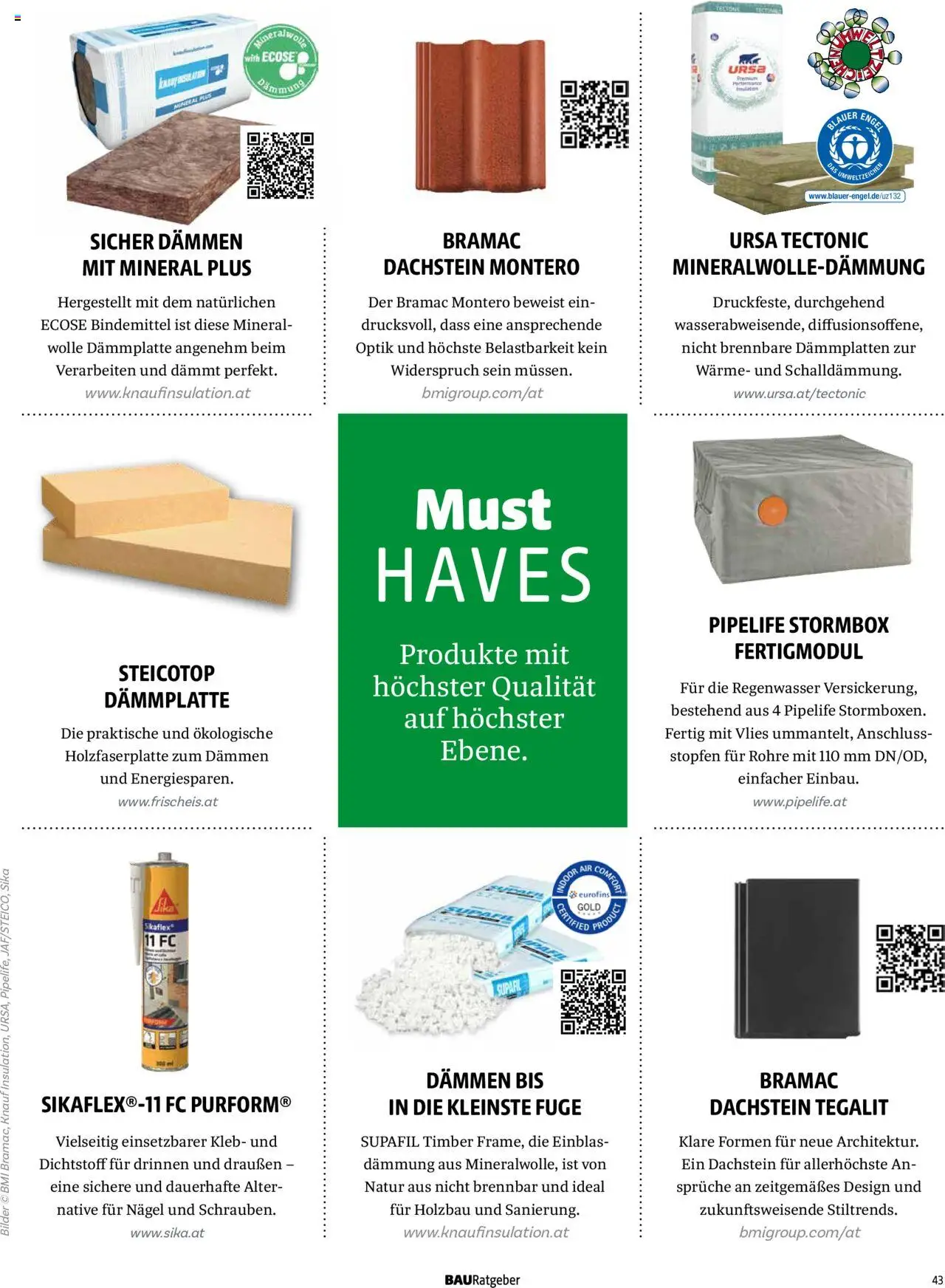 Hagebau Katalog Baurategeber - Seite 43- gültig ab 07.04.2025