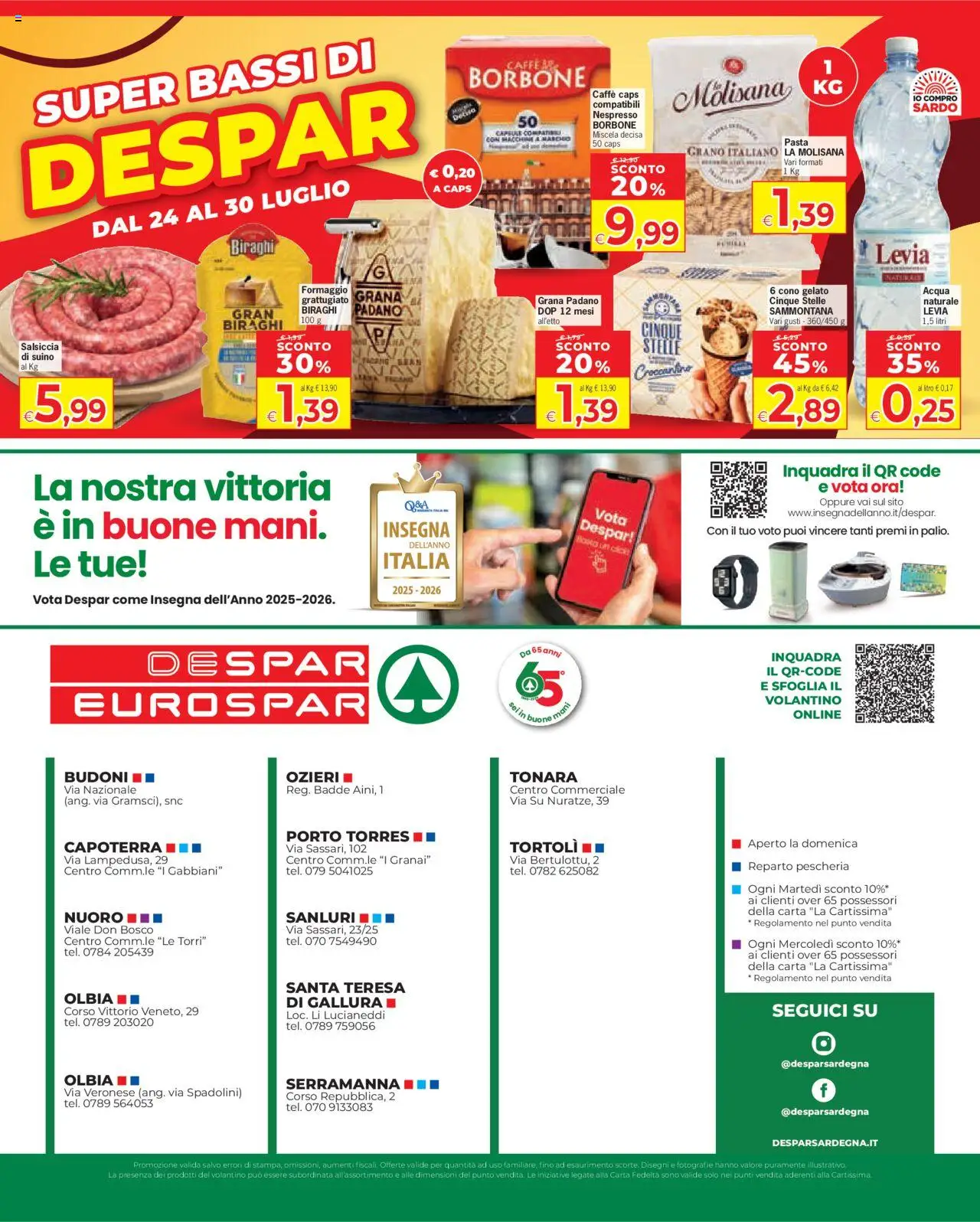 Volantino Eurospar	 - pagina 20 - valido dal 17/07/2025