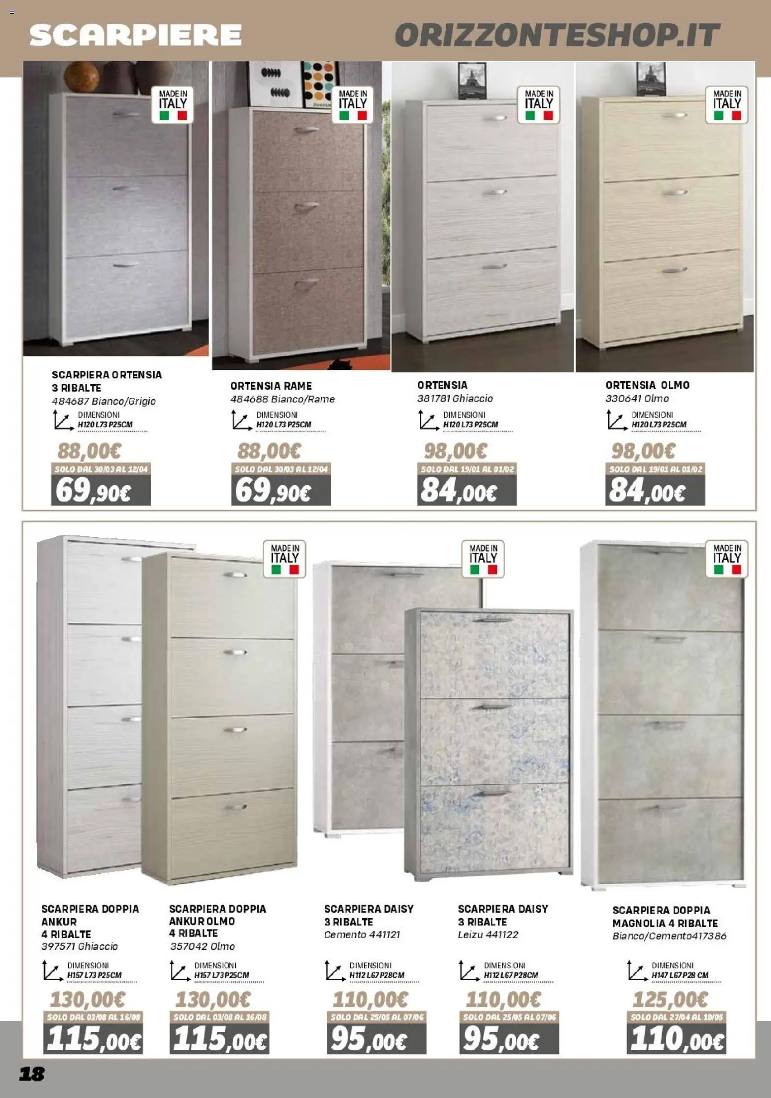 Orizzonte Mobile catalogo - pagina 18 - valido dal 16/01/2026