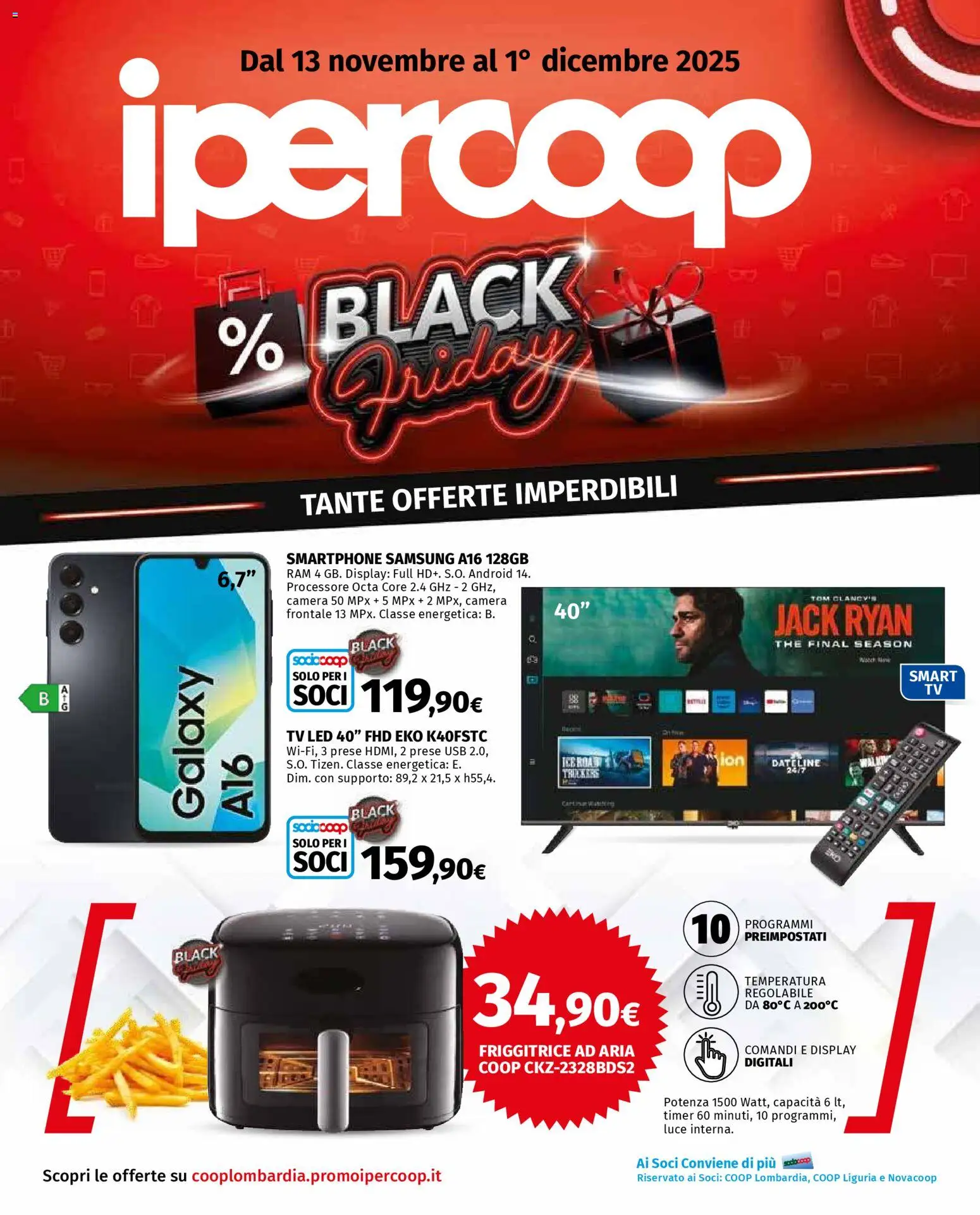 Ipercoop - Black Friday - pagina 1 - valido dal 13/11/2025